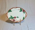 Vintage Franciscan Apple 10 1/8” X 14 1/8” Oval Serving Platter Tray Made in USA — photo 1