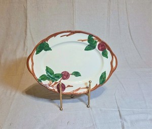 Vintage Franciscan Apple 10 1/8” X 14 1/8” Oval Serving Platter Tray Made in USA