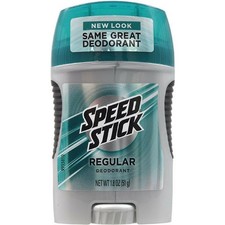 Speed Stick Deodorant Regular 1.8 oz Pack of 3 ounce 3 , White