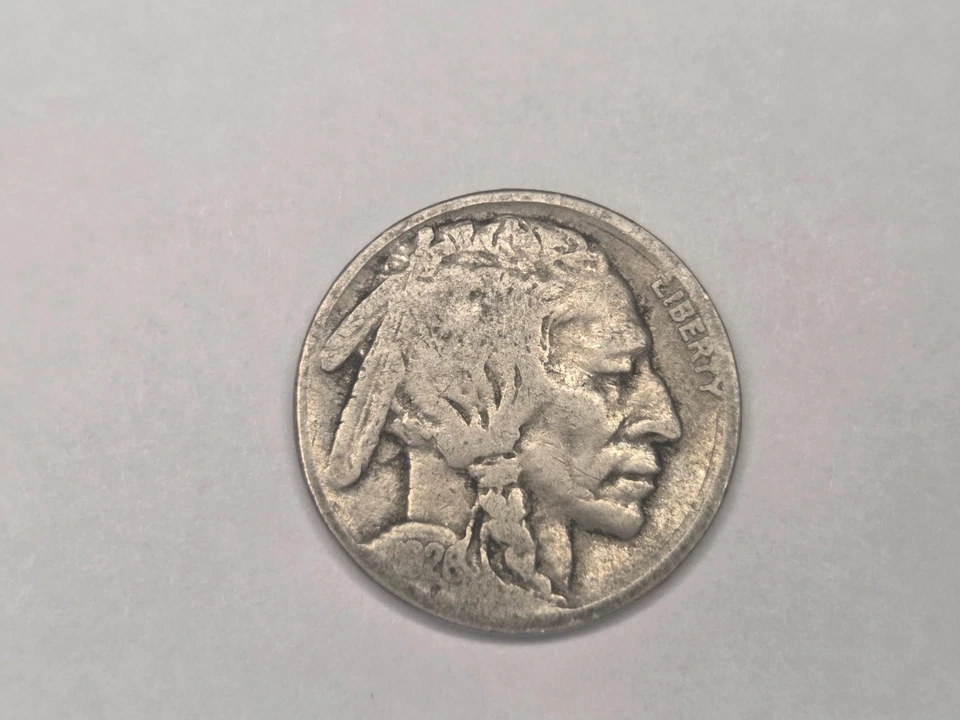 1928 Buffalo Nickel 2 Errors , Minting Error , no mint mark , liberty error - Image 2 of 4
