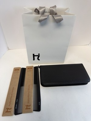 HATTORI HANZO 4 Shear Case  & 2 Combs Lot NEW