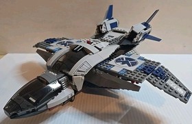 Lego 6869 Quinjet Aerial Battle Complete W/ Instruction Manuals Avengers Marvel