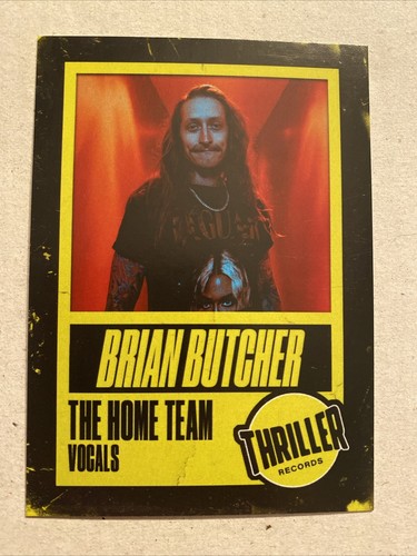 Brian Butcher The Home Team Thriller Records Series 2 Rookie Card