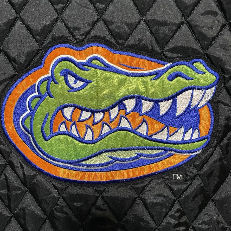 Florida Gators Pro Player Rare Reversible Jacket Mens 2XL Blue Black 1990’s VTG - Image 4 of 4
