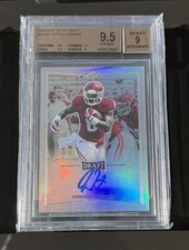 2016 Leaf Metal Draft JORDAN HOWARD RC SP Rookie On Card Auto PSA 9.5 Gem. rookie card picture