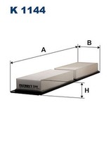 Filtron K 1144 Filter, Innenraumluft FüR Iveco