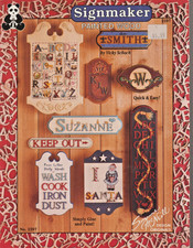 Signmaker - PAINTED WOOD PATTERN - Simply Glue & Paint - Mcneill Design