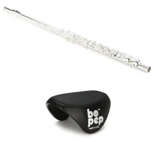 Tromana FL300 Student Flute with Thumb Guide - Silver-plated