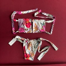 Cheeky Swim Floral Bikini Set NWT Top Small Bottom Medium Cheeky NWT 145.