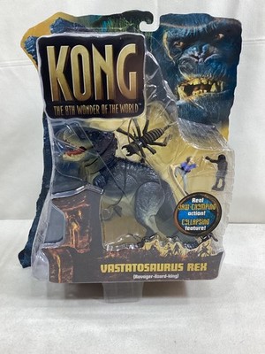NEW 2005 Playmates King Kong 8th Wonder of World Vs Venatosaurus Rex King Figure
