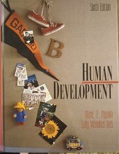 HUMAN DEVELOPMENT SIXTH 6 EDITION PAPALIA OLDS HARDCOVER 1995 USA MADE & SHIP
