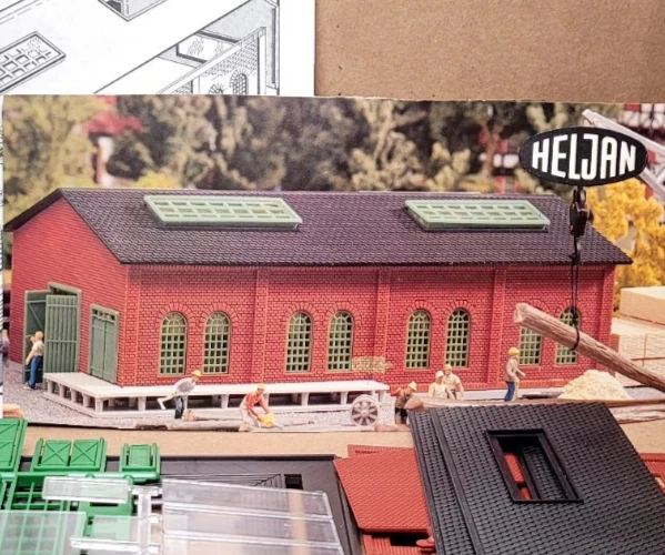 HELJAN CON-COR H0 B801 - MEYER'S PICKELS INC FACTORY - 29.3x18.7x12.5 CM - NEUF