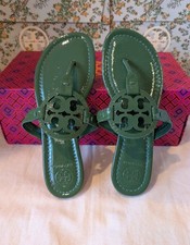 Tory Burch Miller Patent Leather Sandals Size 6