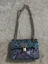 Kurt Geiger London Mini Brixton Sequin Convertible Chain Strap Shoulder Bag