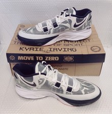 Nike Kyrie 8 Men's Size 13 Women's 14.5 White Black Gray DJ6017 101 New With Box