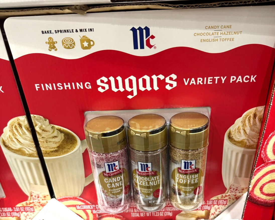 McCormick LIMITED EDITION HOLIDAY Finishing Sugar 2025 Complete Set GIFT IDEA