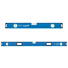 2-Piece Aluminum Box Level Set - 24" & 48" for Precision Leveling