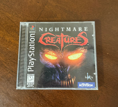 Nightmare Creatures PS1 (Sony PlayStation 1) CIB Complete - Tested & Working
