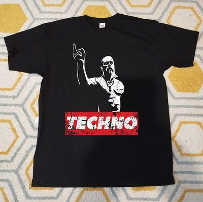 Premium Fan Art Techno Viking T-Shirt