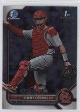2022 Bowman Draft Chrome Jimmy Crooks III #BDC-178 0p45