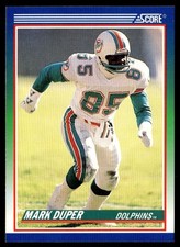 1990 Score Mark Duper Miami Dolphins #401