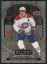 2020-21 Upper Deck Allure #2 Brendan Gallagher Montreal Canadiens TW3174
