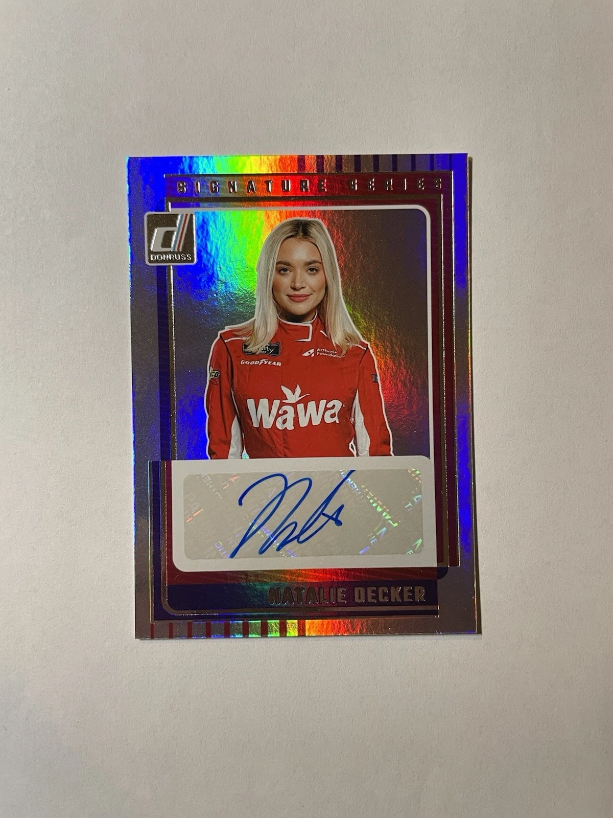 2025 Donruss Racing  Natalie Decker Signature Series #SS-NDR