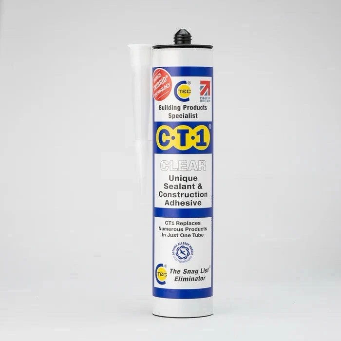 C-TEC CT1 Adhesive Sealant 290ml Clear