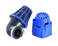 Luftfilter Polini Air Box 140X80Mm AW 46Mm Polini CP 90° Blau