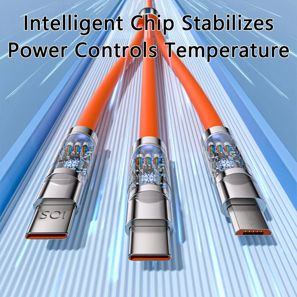 heavy duty Type C Fast Charging Cable for Samsung Fast Charger For iPhone - Image 4 of 4