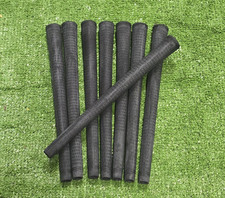NEW 8 Lamkin Crossline Black Golf Grips Standard 600 Core LOT OF 8