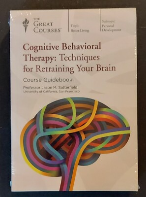 Cognitive Behavioral Therapy Retrain Your Brain Great Courses 4 DVD Set