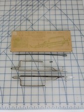 Vtg No.8 VELVA-YARN Automatic Hook Rug Needle Herrschner Needlework Original Box