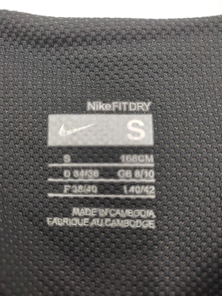 Nike Damen Nike Fit Dry Feines Fitness Oberteil Schwarz S - Bild 3 von 4