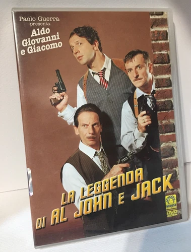 La Leggenda di Al John e Jack 2 DVD Aldo Giovanni e Giacomo Come da Foto