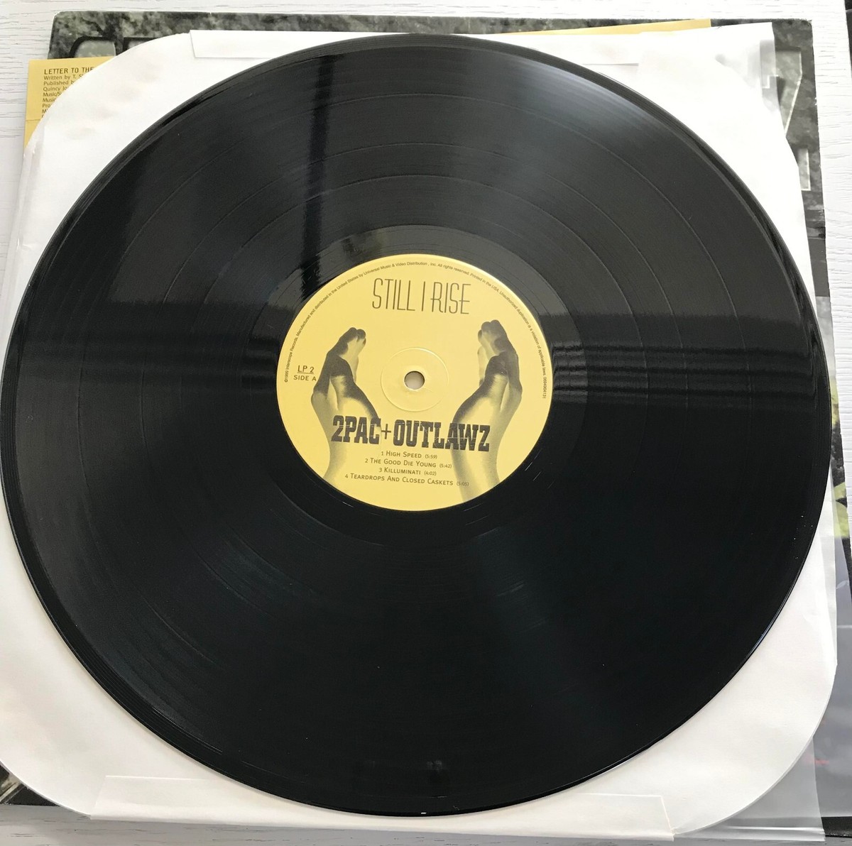 2Pac + Outlawz / Still I Rise 1999 US Original 2LP Interscope