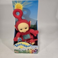 1998 Teletubbies RED Talking PO Original Box Playskool Bad Word Tubbie
