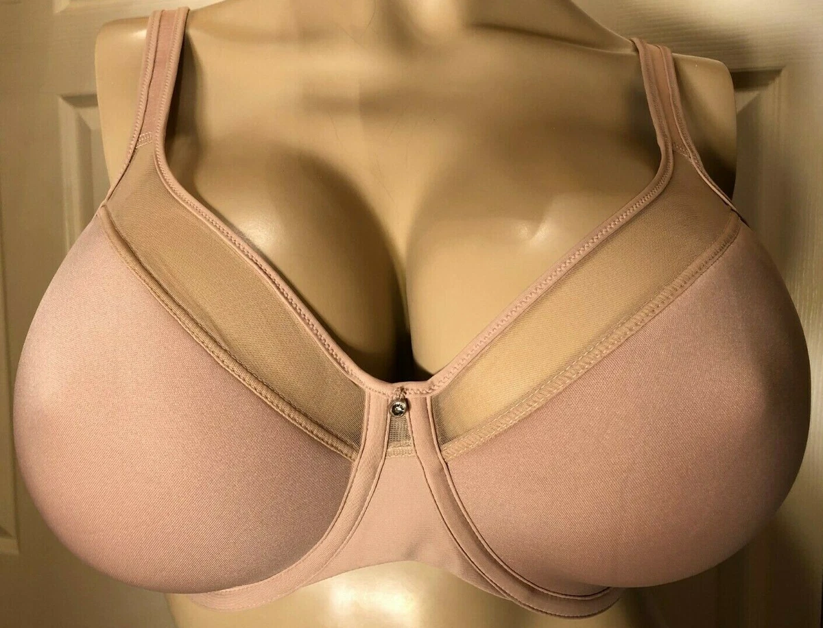 Bali 34DD Bra 3201 Underwire Beige Lace Adjustable Straps Polyester Size  undefined - $18 - From Anne