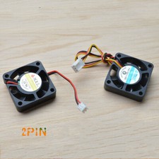 2x 5V 2 Pin Computer Ultra-quiet Heatsink Kit 40cm Fan Heat Sink Case Cooling