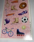 NEW! Fun Sports Equipment Stickers By Hallmark, 2 Sheets $15 Purchase Ships FREE — photo 3