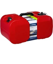 Scepter 10511 Rectangular 6 Gallon Under Seat Portable Marine Fuel Tank