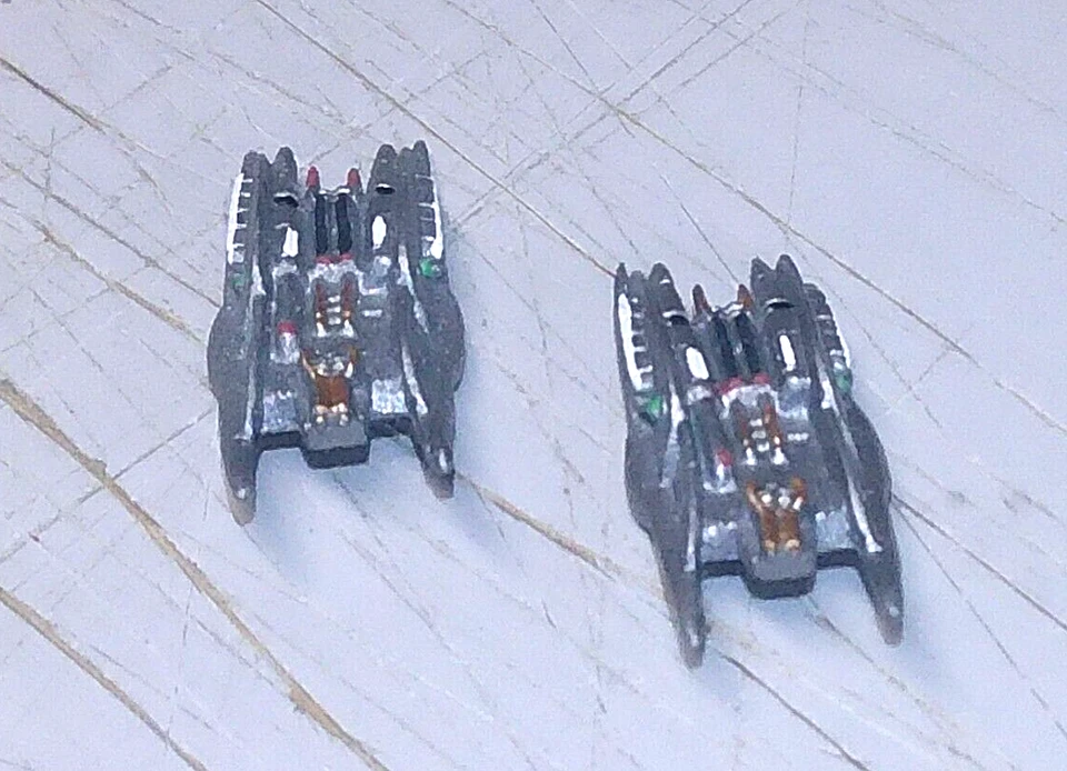 BATTLESTAR GALACTICA THE GAME CYLON HEAVY RAIDER SET #3 (FFG, PLASTIC, PAINTED) - Image 2 of 4