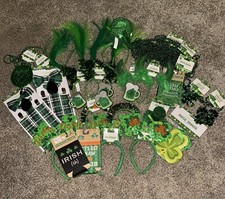 Assorted St. Patrick Day Decorations - Large lot - 24ct