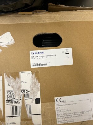 NEW Extron XTP-DTP 22-285-03