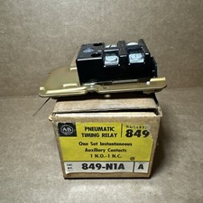 Allen Bradley Pneumatic Timing Relay 849-N1A Series A