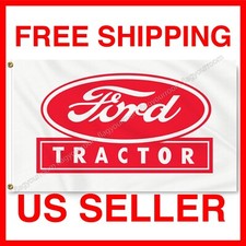 Ford Tractor USA Flag 3x5 FT Banner NEW Tractor Quality Farm Fast FREE Shipping