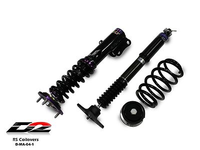 D2 Racing RS Coilovers MAZDA MAZDA3 3 MAZDASPEED BM CHASSIS 36 WAY ADJUSTABLE