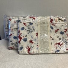 Winter Wonderland Soft Flannel Sheet Set 4 Piece Queen 100 Cotton Woodland New