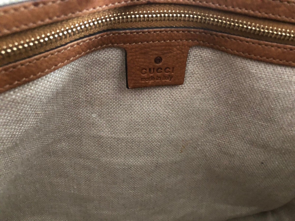 Gucci GG Canvas Marrakech Tote Bag Purse 257023 467891 Beige Gucci GG Canvas Marrakech Tote Bag Purse 257023 467891 Beige