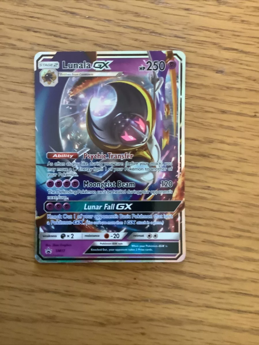 Lunala GX - SM17 - Legends of Alola Tin - SM Black Star Promo